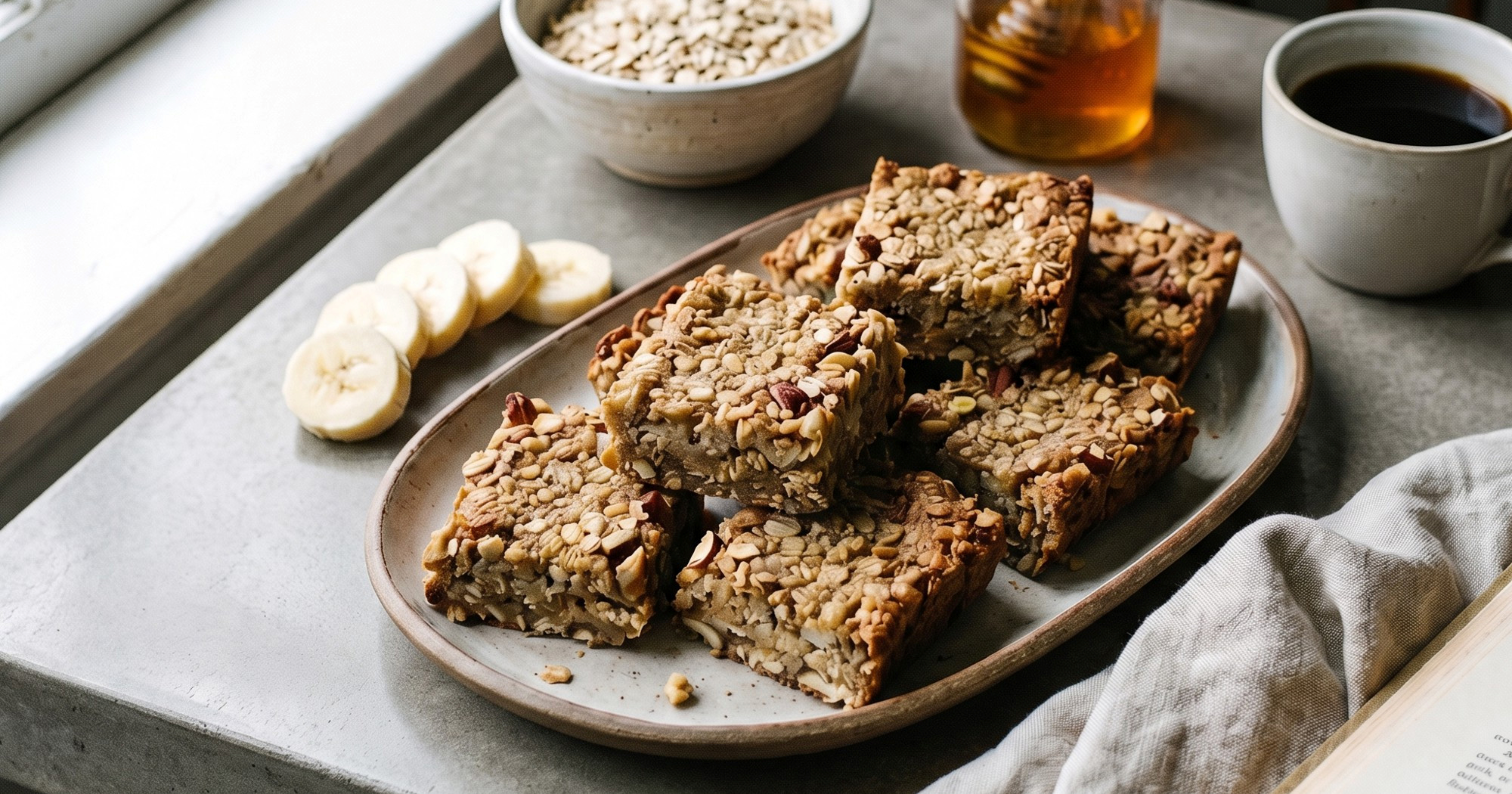 Imamo recept za jednostavne i fine zobene pločice (ako ne znate što biste s bananama)