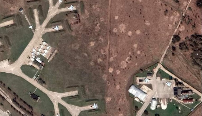 FOTO Kijev: Google je otvorio pristup ruskim vojnim bazama, prije su bile zatamnjene