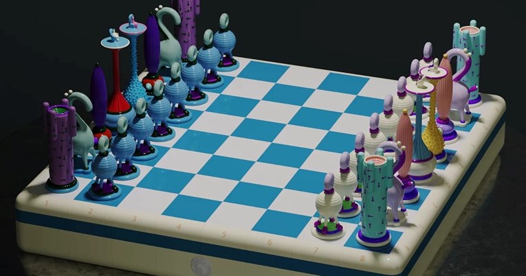 Ovaj šahovski set košta 10.000 eura. Evo kako izgleda