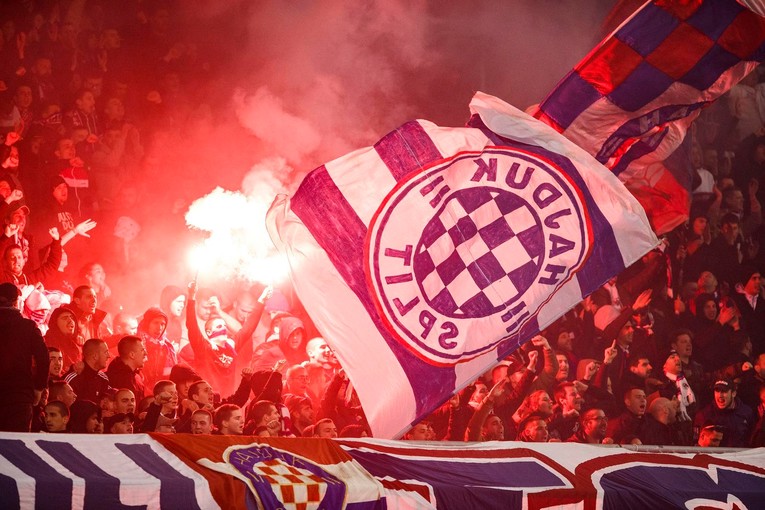 Torcida poslala poruku uoči utakmice Hajdukovih juniora u Ligi prvaka