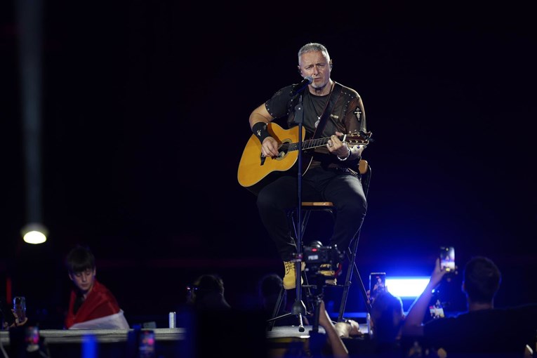 Na Thompsonovom koncertu bila su i sva njegova djeca: "I moj Ante je došao"