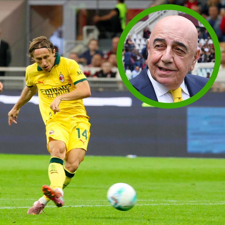 Galliani nakon što je gledao Modrića: "On je profesor nogometa. Velemajstor"