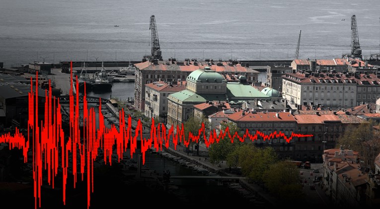 Potres kod Rijeke, magnituda je bila 2,7