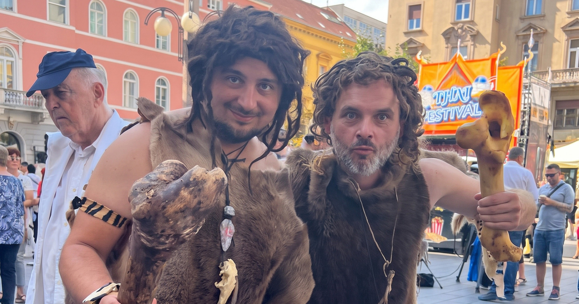 VIDEO Ovog vikenda na zagrebačkoj špici sreli smo dva - neandertalca
