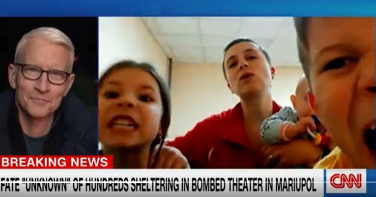 Ukrajinska djeca ukrala pozornost tijekom majčinog intervjua za CNN