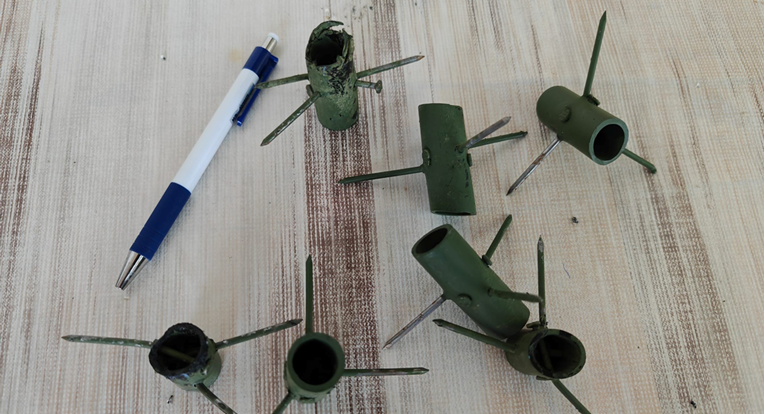 FOTO Splitski HGSS-ovci: Na stazi na Mosoru nađeni kamuflirani oštri predmeti