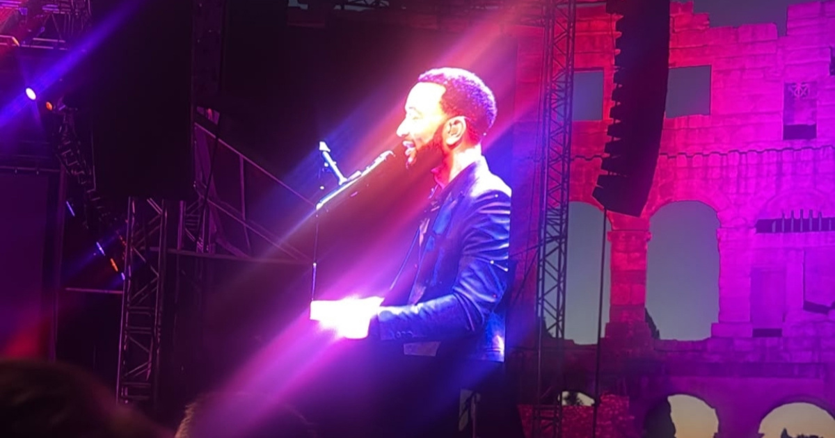 John Legend održao koncert u pulskoj Areni