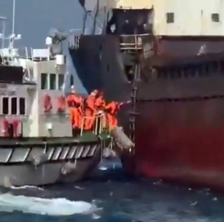 VIDEO Tajvanci zaplijenili kineski brod: "Uhvaćen je dok je rezao podmorski kabel"