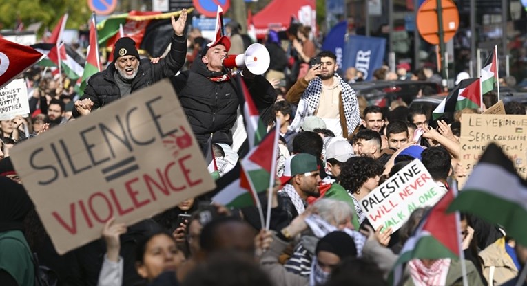 Preko 20.000 prosvjednika za Palestinu u Bruxellesu: "Treba uhititi Netanyahua"