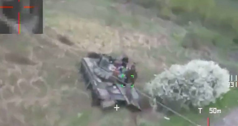 VIDEO Ukrajinska vojska: Prvi put objavljujemo snimku napada dronom kamikazom na Ruse