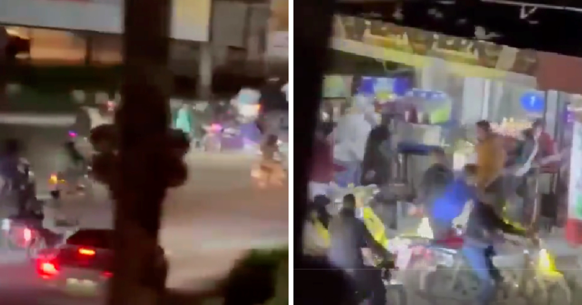 Muslimani upali u kršćanski grad u Siriji. Pucali po trgovinama, razbijali kuće i aute