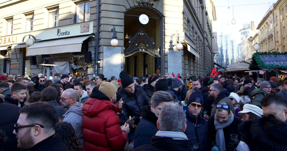 VIDEO Pogledajte kako izgleda centar Zagreba na Staru godinu