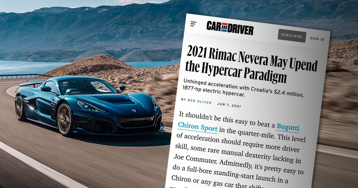 Car and Driver: Za Neveru je potrebna hrabrost