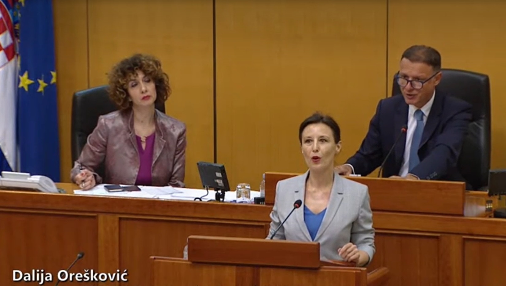 VIDEO Dalija Orešković se obratila "kolegama i HDZ-ovcima". Njonjo: Ne možete tako
