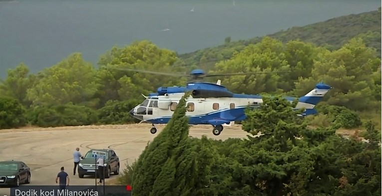 Dodik helikopterom MUP-a Srbije došao na Hvar Milanoviću. Prekršene su sve procedure?