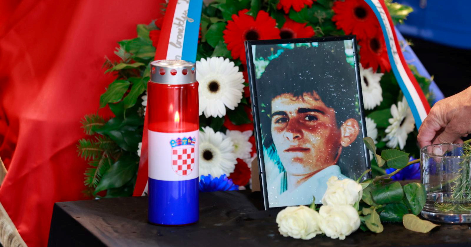 Pokopan Zorislav Gašpar, branitelj koji je pronađen zajedno s Nicolierom