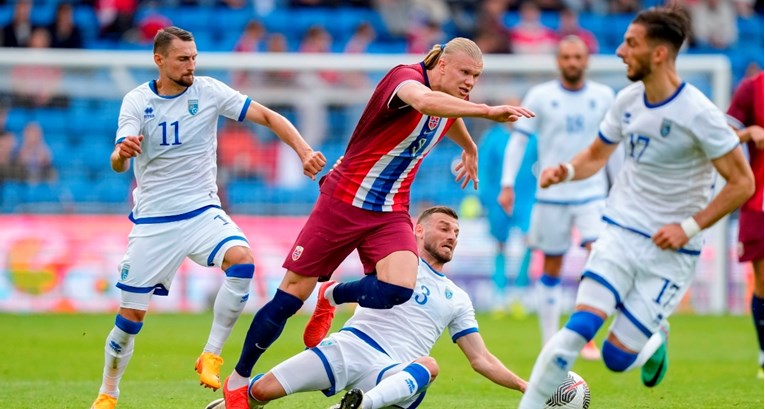 Haaland postigao hat-trick protiv Kosova, Danska pobijedila Švedsku