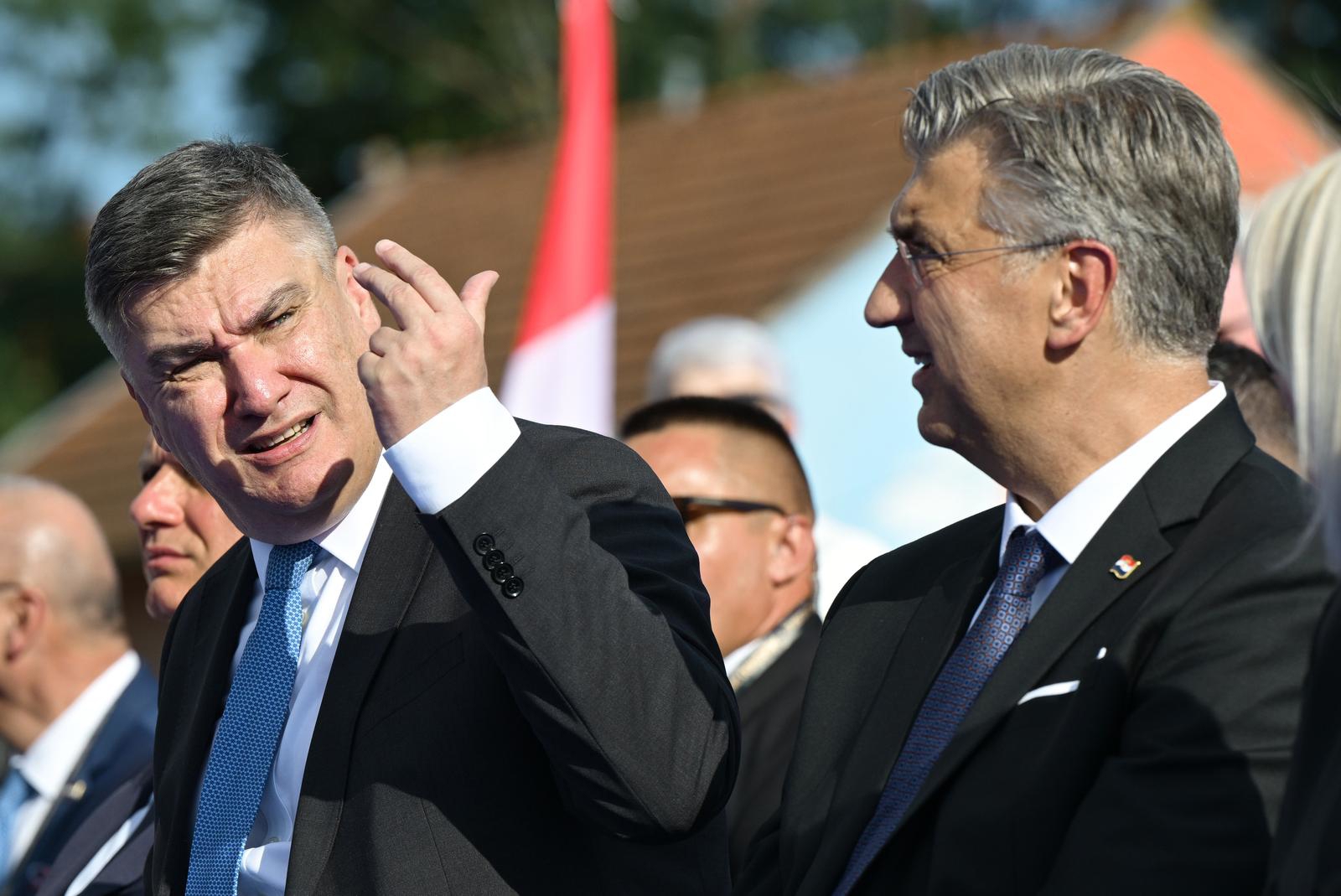 Milanović kaže da je dolazak američkog ratnog broda protustavan, Plenković odgovorio