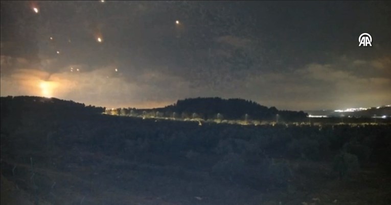 VIDEO Nadzorna kamera snimila iranski napad na Haifu