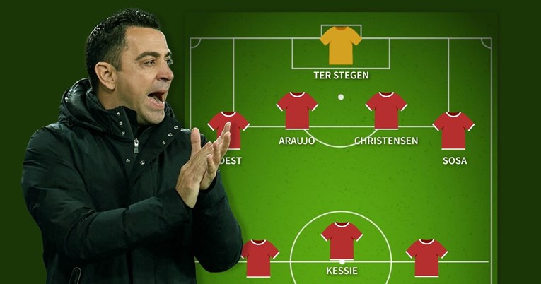 Hrvatski reprezentativac u prvih 11 Barcelone? Evo kako bi izgledala ta momčad