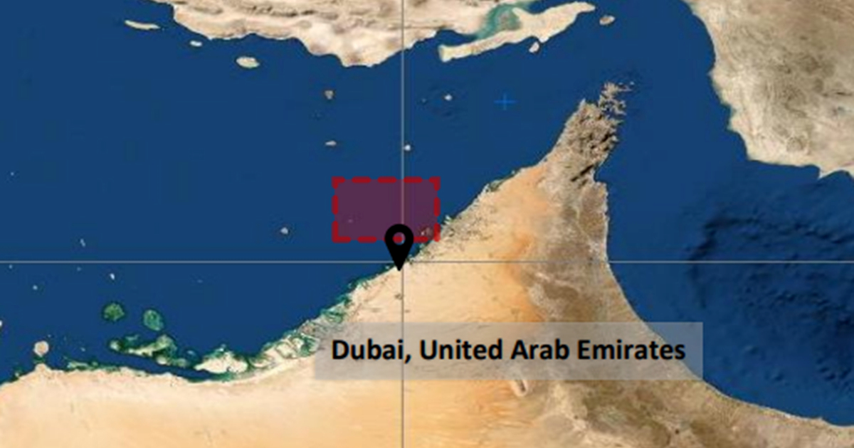 Projektil pogodio tanker kod Dubaija, izbio požar na brodu
