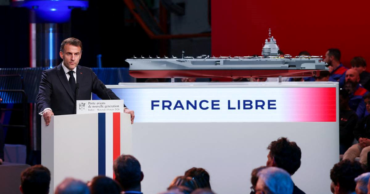 Macron otkrio ime novog nosača aviona: France Libre (Slobodna Francuska)