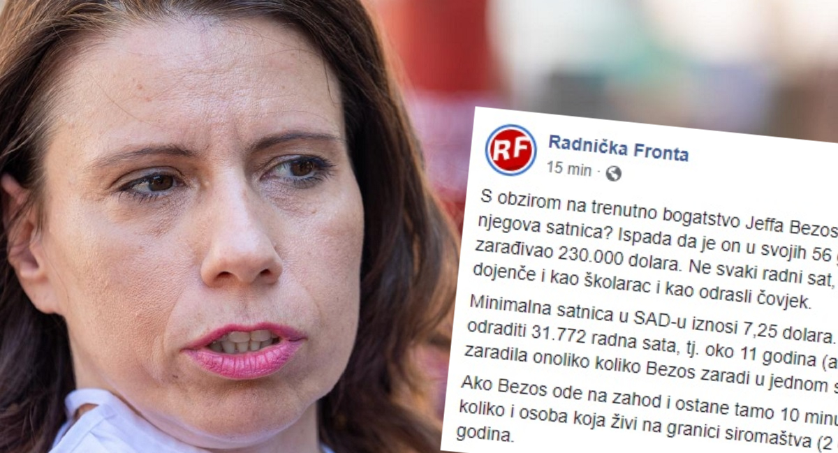 Radnička fronta: Ako Jeff Bezos ode na zahod, zaradi kao siromašna osoba u 50 godina