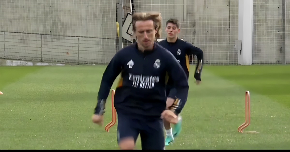 Modrić u Realu trenirao odvojeno od momčadi. S njim je bio samo jedan igrač