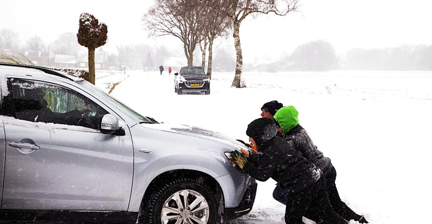 VIDEO U Nizozemskoj prva velika snježna oluja u 10 godina, ogroman snijeg u Njemačkoj