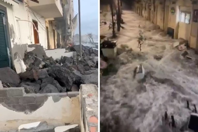 Golemi valovi u Italiji razorili ulice, kuće, restorane... Šire se dramatične snimke