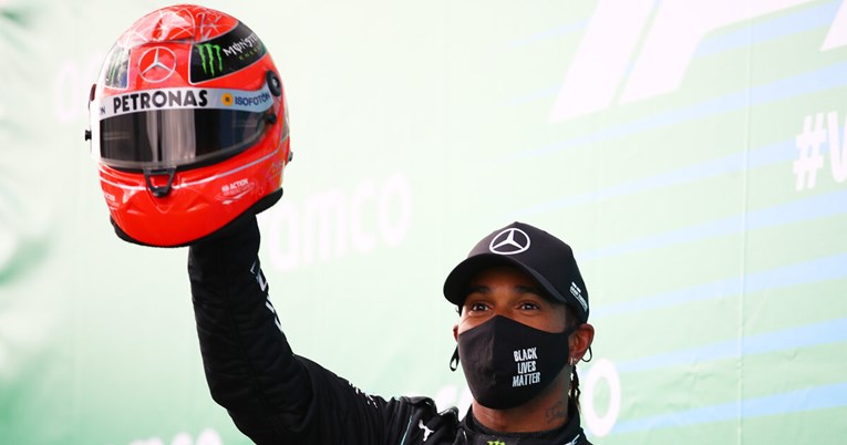Hamilton na Nürburgringu ispisao povijest. Pobijedio i izjednačio Schumachera