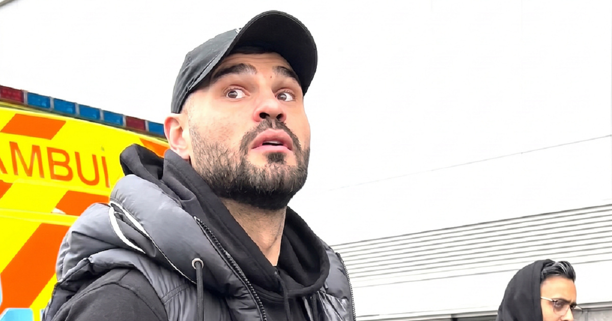 VIDEO Engleski navijač dobacivao je Hrgoviću. Onda ga je hrvatski teškaš pogledao