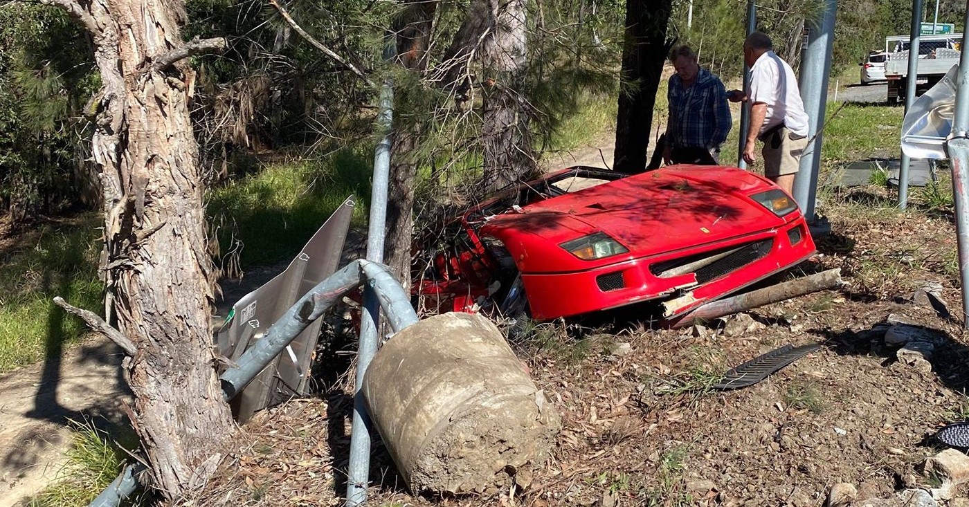 Razbijen je još jedan legendarni Ferrari