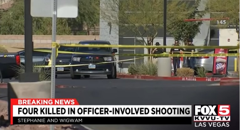Četvero mrtvih u obračunu kod Las Vegasa, ubojica pucao i po policiji