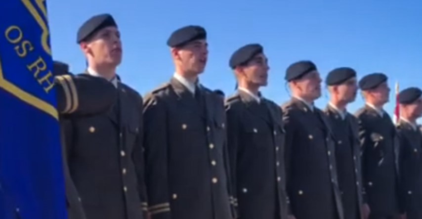 Kadeti Hrvatske vojske urlali molitvu: "Podari mi dio nebeskog bijesa"