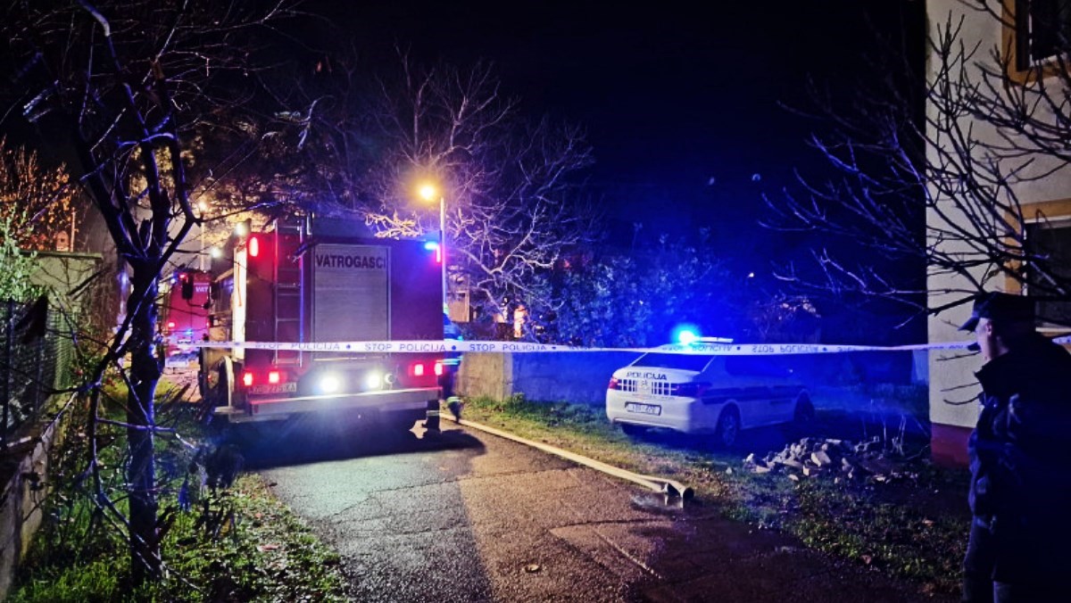 FOTO U obiteljskoj kući kraj Zadra eksplodirala plinska boca, ozlijeđena žena