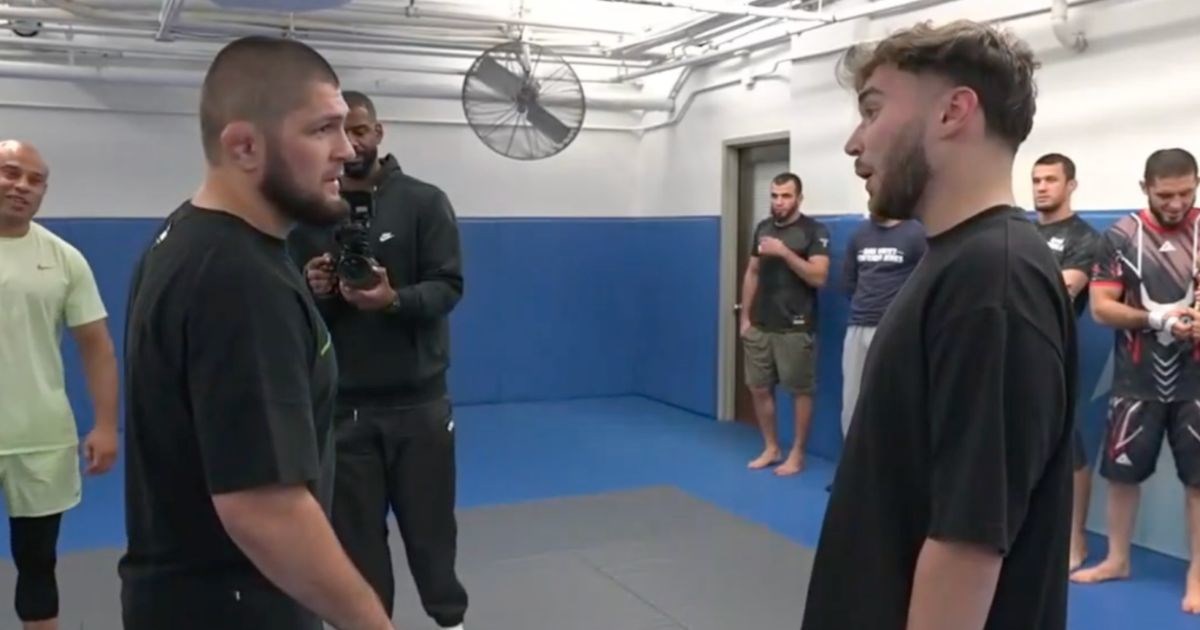 VIDEO Khabib izbacio poznatog influencera s treninga: Tko si ti?