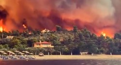 VIDEO U Grčkoj gori dosad najveći požar u EU. "Izvan kontrole je"