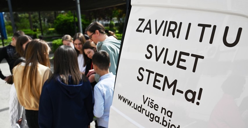 STEM kombi krenuo je na turneju po Hrvatskoj, stići će do djece iz cijele zemlje