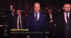 VIDEO Ludnica na dodjeli Zlatne lopte zbog Zidanea