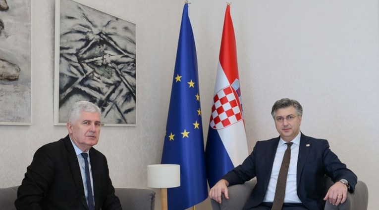 Sastali se Plenković i Čović. Naglasili važnost očuvanja mira i stabilnosti u BiH