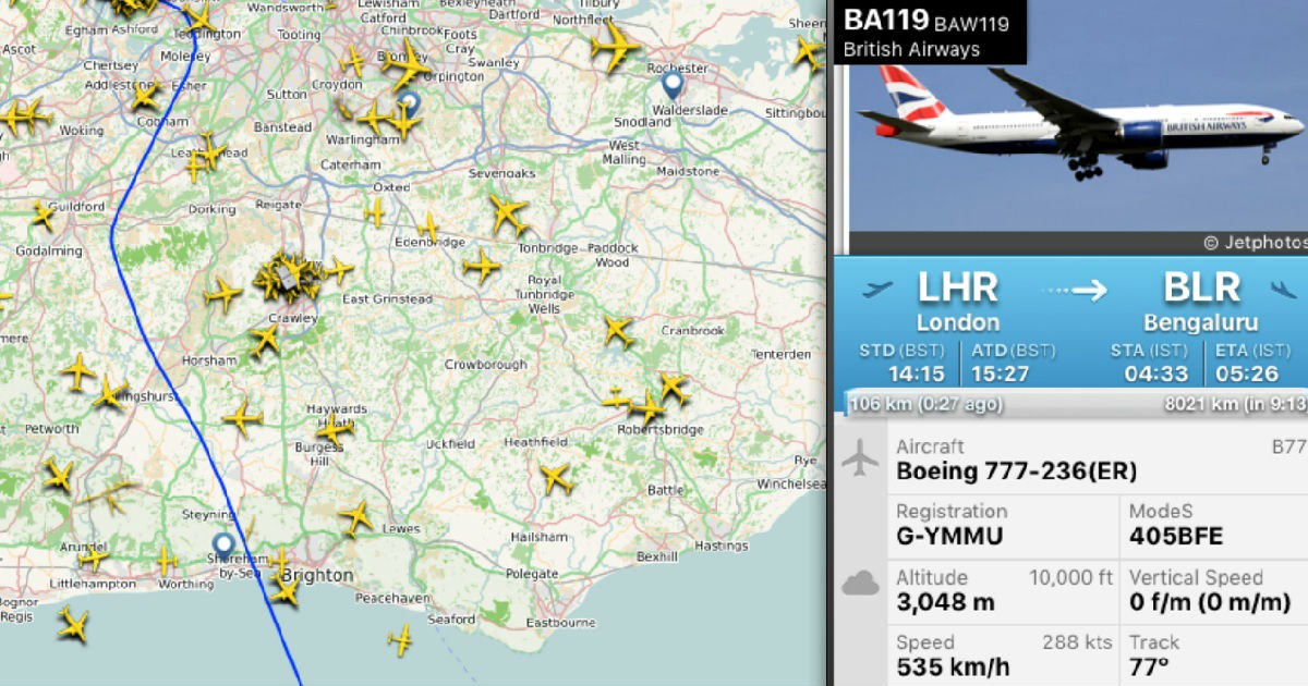 Avion poletio iz Londona za Indiju, nakon 14 minuta proglašeno izvanredno stanje