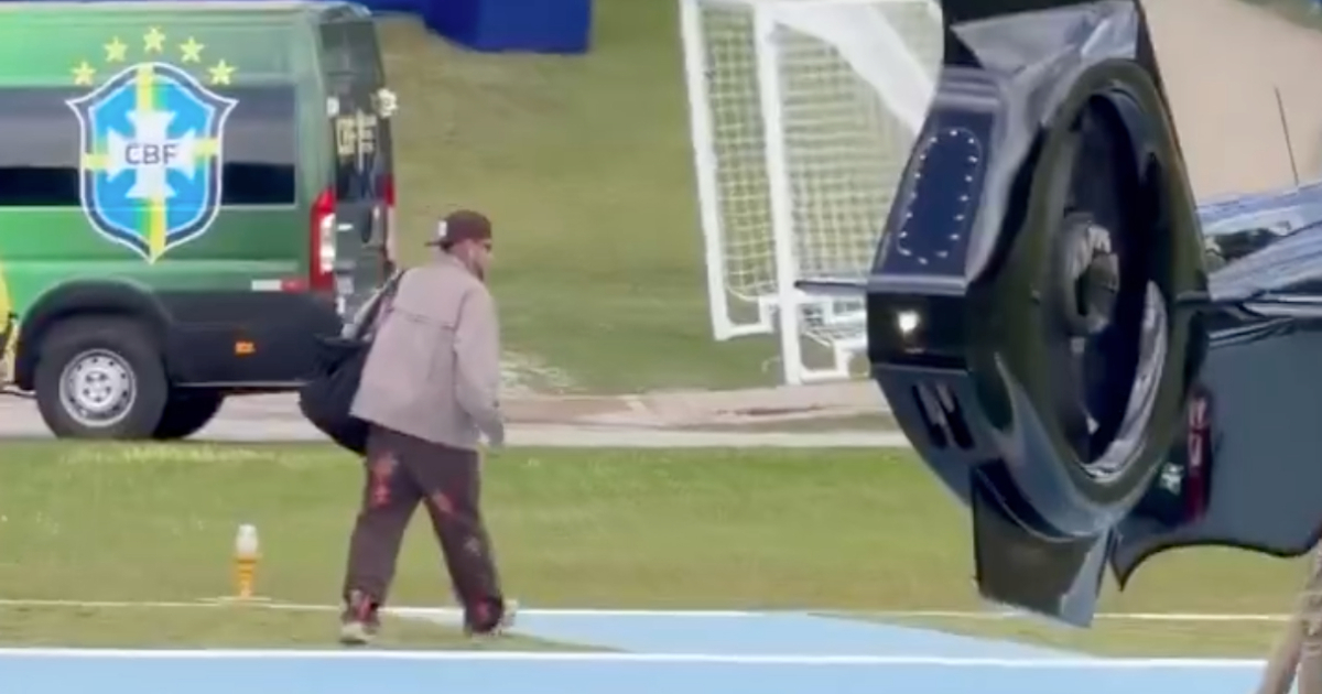 VIDEO Neymar na okupljanje reprezentacije stigao helikopterom