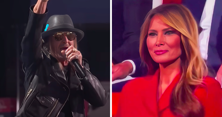 VIDEO Izraz lica Melanije Trump tijekom nastupa američkog repera je hit