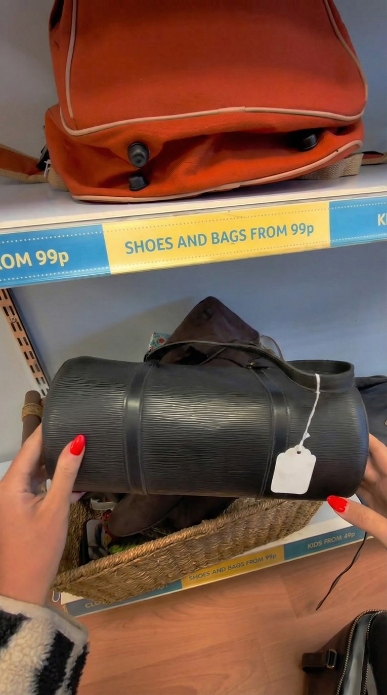 U second handu pronašla Louis Vuitton torbu za 3 eura: "Kod potvrđuje autentičnost"