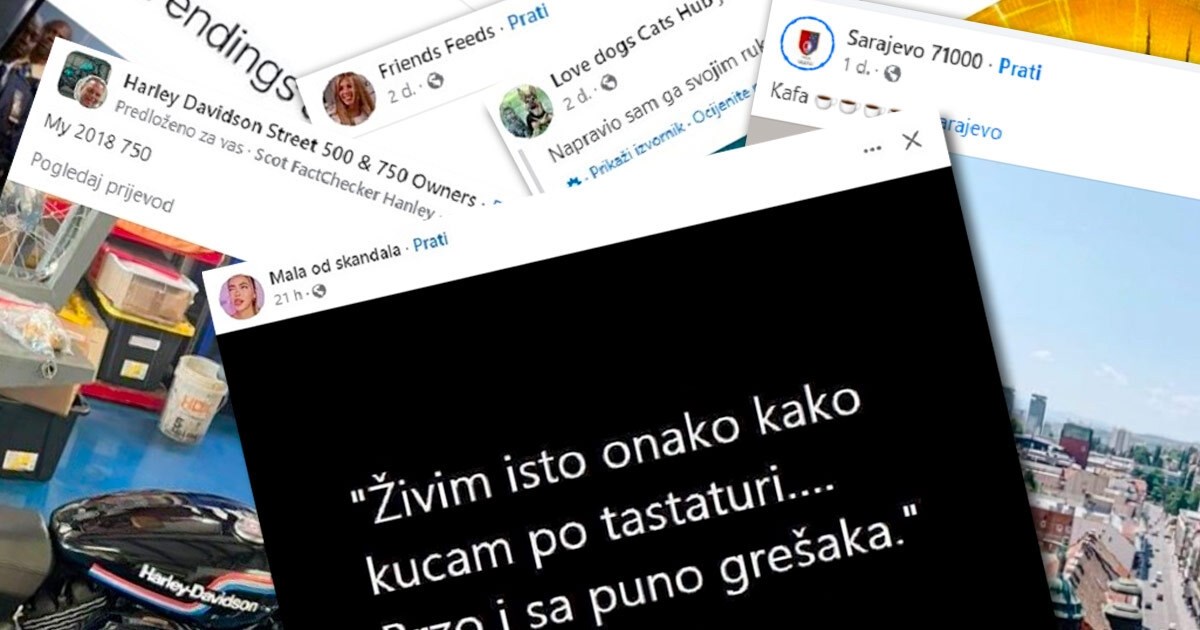 Nudi li vama Facebook ovakva smeća?