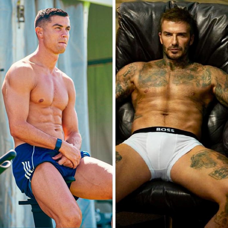 Ronaldo: Beckham ima lijepo lice, ali tijelo mu je "normalno". Moje je savršeno