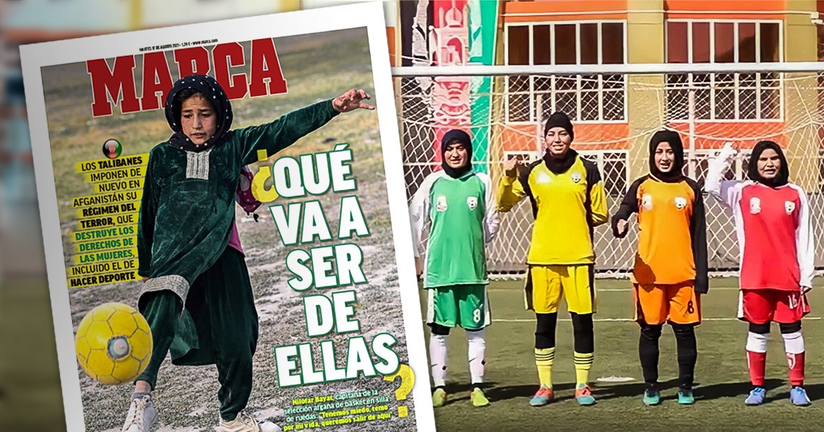 Marca naslovnicu posvetila afganistanskim nogometašicama: Što će biti s njima?