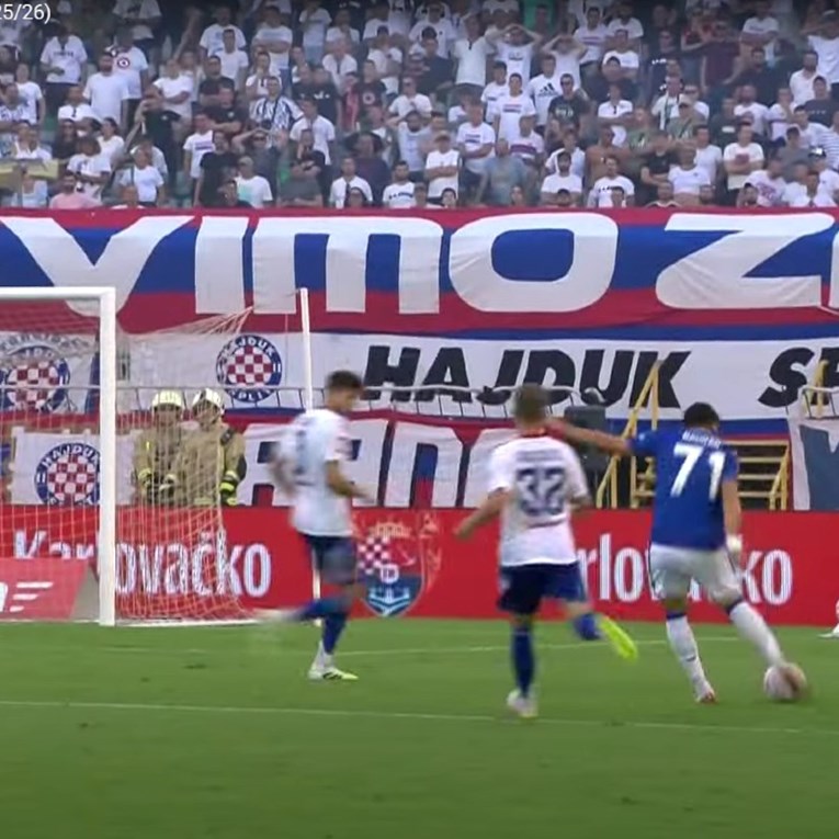Dinamo je pobijedio Hajduk golčinama Hoxhe i Bakrara. Pogledajte ih