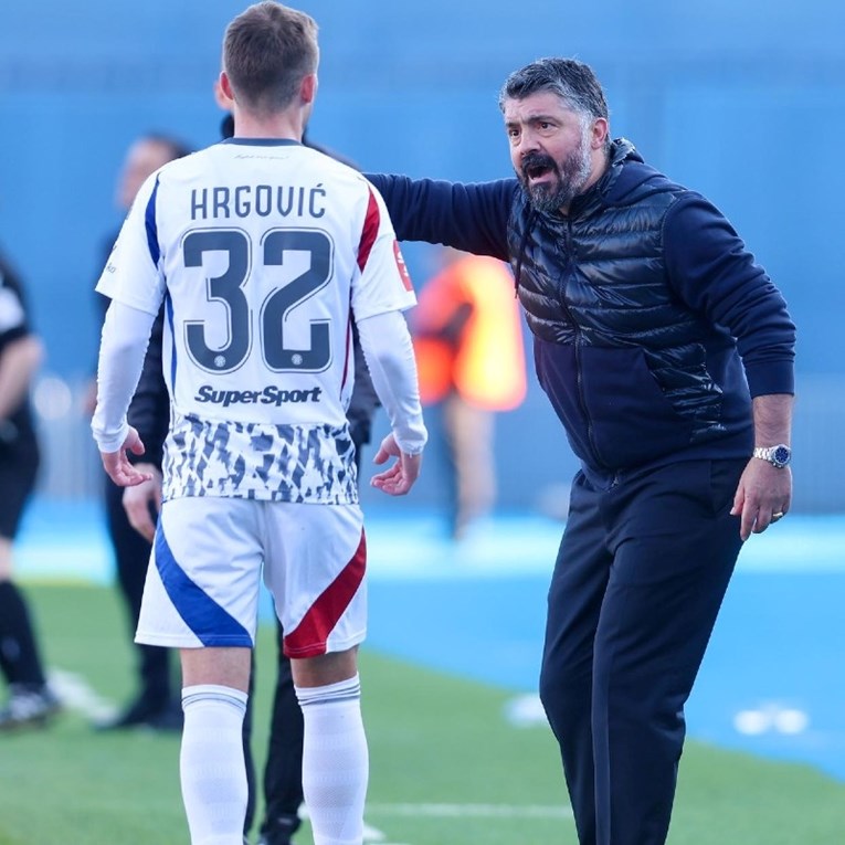Ovo je sastav Hajduka za Rijeku. Gattuso izvodi prvih 11 kakvih dosad nikad nije
